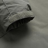 economico Fleece &amp; Giacche 3 in 1-Per uomo Giacca Softshell Giubbino da escursione All&#039;aperto Antivento Resistente all&#039;acqua Felpa con cappuccio Giacca a vento Campeggio / Escursionismo / Speleologia Viaggi Nero Verde militare Cachi