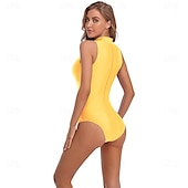 olcso Matt-Zentai öltöny Szerepjáték Jelmezek Bőrruházat Nindzsa Farsangi jelmez Overall Királyok napja Női Akrobatatrikó Szexi jelmez Tömör szín Spandex Lycra Ruha mert Mindszentek napja Farsang Álarcos
