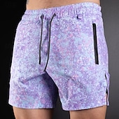 billiga Löparshorts-Herr Joggingshorts Gymshorts Tröjor Ficka Snörning Elastiskt midjeband Shorts Utomhus Sport &amp; Utomhus Sport Snabb tork Lättvikt Mjuk Maraton Löpning Träna Skräddarsydd passform Sportkläder Sportkläder
