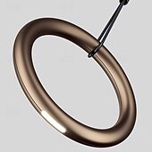 abordables Suspension-Lampe suspendue en métal à 1 lumière, luminaire décoratif d&#039;intérieur, idéal pour un balcon, un salon, une chambre à coucher ou une salle à manger, pendentif LED