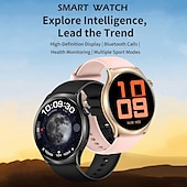 preiswerte Intelligente Armbänder-696 i101 Smartwatch 1.43 Zoll Smart-Armband Bluetooth Anruferinnerung Schlaf-Tracker Herzschlagmonitor Kompatibel mit Android iOS Damen Freisprechanlage Nachrichterinnerung IP 67 45mm Uhrengehäuse