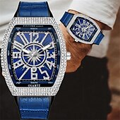 preiswerte Quarz-Uhren-Herren Quarz Uhr Kreative Outdoor Modische Armbanduhr Kalender wasserdichte Dekoration Lederuhr