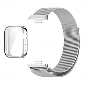 お買い得  その他の時計バンド-スマートウォッチバンド と互換性があります Huawei Huawei Band 7 Huawei Watch Fit 2 バンド 8 フィット3を見る バンド 9 スマートウォッチ ストラップ ケース付き マグネティッククラスプ メッシュ ミレネーゼループ 置換 リストバンド