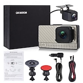 billige Bil-DVR-x21+ 2160p hd med bakkamera bil dvr 170 grader vidvinkel 3 tommer ips dash cam med wifi / nattsyn / g-sensor 4 infrarøde lysdioder bilopptaker
