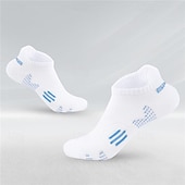 preiswerte Laufsocken-Kompressionsstrümpfe Sportsocken laufsocken 1 Paar Farbblock Herren Röhrensocken Atmungsaktiv Schweißableitend Komfortabel Fitnesstraining Basketball Laufen Joggen Radsport Sport Farbblock Nylon