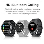 ieftine Ceasuri Smart-LT09 Ceas inteligent 1.5 inch Uita-te inteligent Bluetooth Pedometru Reamintire Apel Sleeptracker Compatibil cu Android iOS Dame Bărbați Telefon Hands-Free Rezistent la apă Control Media IP 67
