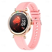 abordables Pulseras inteligentes-696 CF33 Reloj inteligente 1.27 pulgada Pulsera inteligente Bluetooth Podómetro Recordatorio de Llamadas Seguimiento del Sueño Compatible con Android iOS Mujer Llamadas con Manos Libres Recordatorio