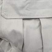 levne Dovolená-Pánské Šortky s kapsami Kraťasy Bermudské kraťasy Neformální šortky Multi kapsa Straight-Leg Bez vzoru Pohodlné Yumuşak Délka kolen Ležérní Dovolená Plážové Módní Šik ven Černá Trávová zelená Lehce