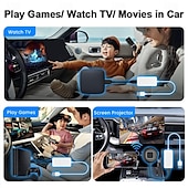 お買い得  カープレイアダプター-Carlinkit HD2CP-OVA-WH 3.5 インチ ワイヤレスCarplay プラグアンドプレイ のために