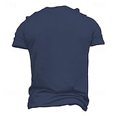  Men's Retro Funny T Shirt Short Sleeve T shirt 3D Print Crew Neck Shirt Vintage Cool Party Holiday Blue Red Green Summer Spring Clothing Apparel S M L XL XXL XXXL