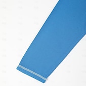 billiga Casual Henley T-shirt-Herr T-shirt Waffle Henley Shirt Henleytröja T-tröja Långärmad tröja Färgblock Henley Gata Semester Långärmad Lappverk Kläder Mode Designer Grundläggande