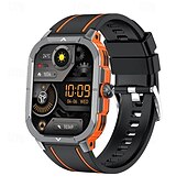 billige Smartklokker-hk56 smart sportsklokke 2,06 tommers amoled storskjerm bluetooth call ai stemme roterende krone digitale treningsklokker for kvinner