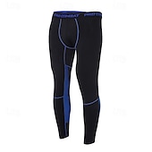 levne Běžecké kalhoty a legíny-Pánské Atletické kalhoty Elastický pas Kalhoty Venkovní Sporty a outdoor Sportovní Podzim Rychleschnoucí Yumuşak Maratón Běh Cvičení Na míru sportovní oblečení Sportovní oděvy Barevné bloky Bíl