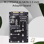 رخيصةأون اكسسواروت عامة-m.2 msata إلى sata 2.5 بوصة لوحة محول محول بطاقة محول لوحة