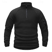 preiswerte Fleece &amp; 3 in 1 Jacken-Herren Wanderfleecejacke Winter Draussen Patchwork Weich Bequem Warm Warme taktische Jacke Sport Fleecejacke mit Kapuze Winter-Abenteuerjacke Klettern Camping / Wandern / Höhlenforschung Reisen