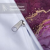 baratos Conjuntos de capa de edredão-Conjunto de capa de edredom de 3 peças com padrão abstrato de mármore nórdico para hotéis, quartos de hóspedes e hotéis, conjunto de cama confortável