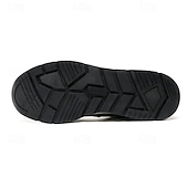 baratos Ténis para Homem-Homens Sapatos casuais masculinos Retro Pele PU Confortável Antiderrapante Com Cadarço Azul Cáqui Cinzento
