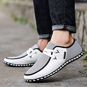 preiswerte Herrenpantoletten &amp; -slipper-schwarz-weiße gewebte Slip-On-Freizeitschuhe für Herren für Komfort und Stil