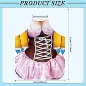 levne zástěry-páry 2ks oktoberfest pivní zástěra dirndl trachtenkleider potisky legrační kostým oktoberfest pár bavorský kostým tradiční styl wiesn karneval látková zástěra halloween karneval