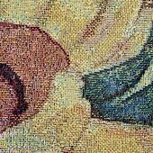 preiswerte Jacquardgewebte Wandteppiche-Jacquardgewebter Wandteppich, Gobelin, Aubusson-Wandkunst, großer Wandteppich, Reproduktion, Webstuhl, Baumwollgewebe, Sonnenblumen, belgischer Wandteppich (ohne Quasten und Stange)