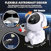 economico luci del proiettore della galassia stella-Telecomando Cambio di modalità Natale Capodanno USB 1 pc