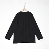 olcso Alkalmi Henley póló-Férfi Póló Henley ing Tee Top Hosszú ujjú ing Hosszú ujj Színes Divat Dizájn Alap Kollázs Henley Vakáció Utca Alkalmi Tavasz &amp; Ősz Fekete Tengerészkék Narancssárga Henley póló