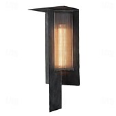 economico applique da esterno-Luci da parete per esterni a led luci da giardino bianche calde ip65 luce del portico impermeabile villa in alluminio loft balcone lampada da parete porta del corridoio 3000k
