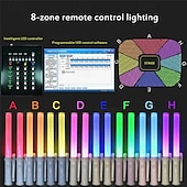 levne Novinky-světelná tyčinka 3w 15 barev změna led svítící tyčinka pro vokální koncerty večírky svatební fluorescenční kempingová výzdoba