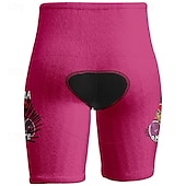 billige Shorts, tights og bukser for menn-Herre Sykkelshorts Sykkel Shorts Slank Fasong sport Grafisk Pustende Hurtigtørkende Høy Elastisitet Bekvem Gul Rosa Klær Sykkelklær