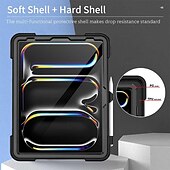 halpa iPad-kotelot-Tabletti kotelot kuoret Käyttötarkoitus Apple iPad Air 11&quot; (2024) iPad Air 13&quot; (2024) iPad Pro 11&quot; (2024) iPad Pro 13&quot; (2024) iPad Air 5 ipad 9th 8th 7th Generation 10.2 inch iPad Pro 12.9&#039;&#039; 5th