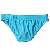 cheap Men's Briefs Underwear-Men's 1 PCS Boxers Underwear Boxer Shorts Nylon Breathable Soft Comfortable Plain Mid Rise Black White