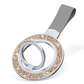 abordables Soporte para móvil-Titular del anillo del teléfono Rotativo Plegable Magnética Soporte para teléfono para Exterior Escritorio Compatible con iPhone 15 14 Plus 13 12 Mini 11 Pro Max X XR XS Max Accesorio para Teléfono