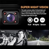 preiswerte Autofestplattenrekorder-Drahtloser Auto-DVR-Weitwinkel N8 3-Zoll-LED-Dashcam mit Nachtsicht-Auto-Recorder