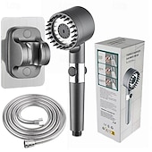 economico Gadget bagno-set soffione doccia portatile ad alta pressione - include tubo flessibile e supporto - soffione doccia a risparmio idrico per uso domestico - perfetto per rinnovare il bagno