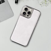 זול נרתיקים לאייפון-טלפון מגן עבור אייפון 16 iPhone 15 Pro Max iPhone 14 Pro Max אייפון 13 פרו מקס כיסוי אחורי תמיכה בטעינה אלחוטית עמיד בזעזועים TPU צפוי עור PU