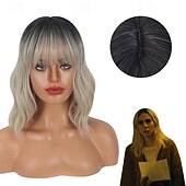 economico Parrucche dei personaggi dei film-joker 2 folie a deux harley quinn parrucche cosplay parrucche del partito cosplay di halloween