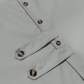 preiswerte Herrenhemd zum Knöpfen-Herren Hemd Sommerhemd Freizeithemd Strandhemd Schwarz Weiß Armeegrün Grau Leicht Blau Langarm Einfach Revers Urlaub Hawaiianisch Button-Down Bekleidung Polyester Mode Lässig Bequem