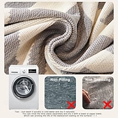 economico Coperte per divano-copridivano boho resistente all&#039;acqua, copridivano in morbida ciniglia per cani lavabile, copridivano per divano con 3 cuscini adatto agli animali domestici, spesso, resistente allo sporco