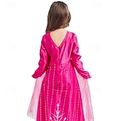 abordables Costumes pour filles-Conte de Fées Princesse Elsa Anna Tenues Robe de demoiselle d'honneur Costume de soirée à thème Cosplay for Fille Enfants Carnaval Nouvel An Fête / Soirée