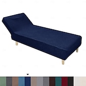 billiga Sofföverdrag-armless lounge schäslong underdrag, stretch schäslong överdrag för vardagsrum schäslong armless schäslong inomhus undercover för sovrum schäslong mjukt jacquardtyg maskintvättbar