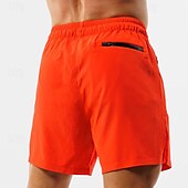 billiga Löparshorts-Herr Joggingshorts Gymshorts Tröjor Ficka Snörning Elastiskt midjeband Shorts Utomhus Sport &amp; Utomhus Sport Snabb tork Lättvikt Mjuk Maraton Löpning Träna Skräddarsydd passform Sportkläder Sportkläder