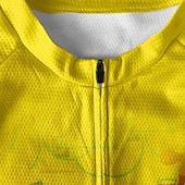  Homens Camisa para Ciclismo Gráfico Manga Curta Moto Camiseta Camisa / Roupas Para Esporte com 3 bolsos traseiros Ciclismo de Montanha Secagem Rápida Design Anatômico Capilaridade Respirável Esportes