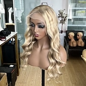 voordelige Pruiken van echt haar, met kanten voorzijde-Remy mensenhaar 13x6 sluiting 4x13 Sluiting 4x4 Sluiting Pruik Zijdeel Middelste stuk Gratis deel Braziliaans haar Body Golf Golvend Donker Grijs Meerkleurig Pruik 130% 150% 180% Haardichtheid met