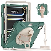 זול נרתיק iPad-לוּחַ כיסויים מכסים ל עבור Apple iPad Air 11 אינץ&#039; (2024) iPad Air 13 אינץ&#039; (2024) iPad Pro 11 אינץ&#039; (2024) iPad Pro 13 אינץ&#039; (2024) אייפד 10.9 אינץ&#039; 10 אייפד אייר 5 iPad Pro 12.9&#039;&#039; 5th iPad Pro 11
