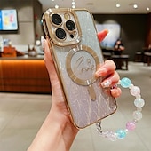 Недорогие Чехлы для Samsung-телефон Кейс для Назначение SSamsung Galaxy айфон 16 iPhone 15 14 Pro Max Plus iPhone 13 12 11 Pro Max Кейс на заднюю панель Магнитный адсорбционный футляр