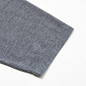 preiswerte Basic-T-Shirts-Herren Henley Hemd T-Shirt Langarm Revers Sommer Farbblock Mode Designer Basic Patchwork Urlaub Straße Ausgehen Schwarz Weiß Marinenblau Top T-Shirt für Herren