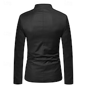 preiswerte Lässige Jacken-Unisex Leichte Jacke Freizeitjacke Chore-Jacke Casual Langlebig Tasche Frühling &amp; Herbst Solide / einfarbig Athleisure Stehkragen Standard Schwarz Weiß Wein Dunkelblau Jacken