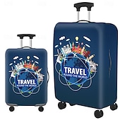 cheap Luggage &amp; Travel Storage-Durable Travel Luggage Cover, Dacron Elastic Suitcase Cover Protector, Foldable Washable Luggage Cover Protector