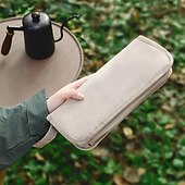 cheap Camping Furniture-Compact Square Iron Folding Stool Collapsible Stool Adjustable Zipper Portable, Lightweight, and Durable for Outdoor Camping, Fishing, and Backpacking - Easy to Carry and Store