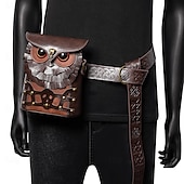 levne Příslušenství a další-Retro Steampunk taška Pouch Cross Body Bag Sova Maškarní kostým Pánské Dámské předvečer Všech svatých Karneval Na den Dospělí Taška